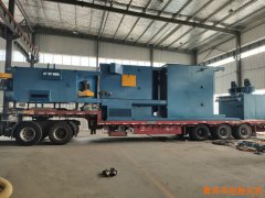 發(fā)往江蘇連云港的Q6915通過(guò)式拋丸機(jī)